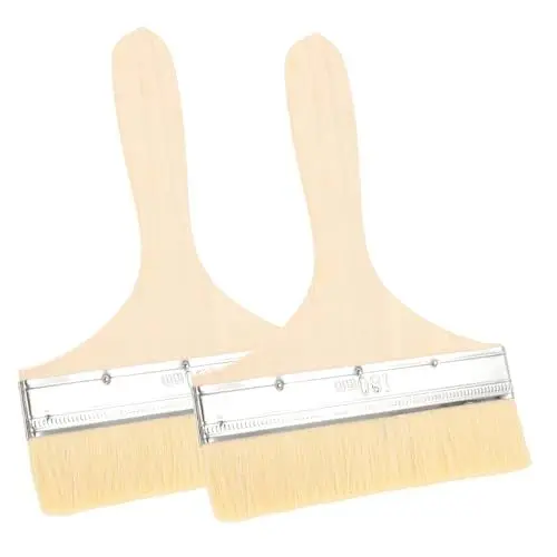 Produktbild: CANIGHT Farbe Wandfarbe Ölfarbenpinsel Hausmalerpinsel Pinsel Mit Holzgriff Malerpinsel Wandmalerpinsel Malerzubehör Reinigungsbürste Pinsel