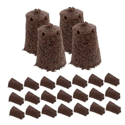 Produktbild: CANIGHT 30 Stück Hydrokultur-anbauerde Kokosnuss-torf Ersatz-pflanzenstarter Torfblöcke Gartenzubehör
