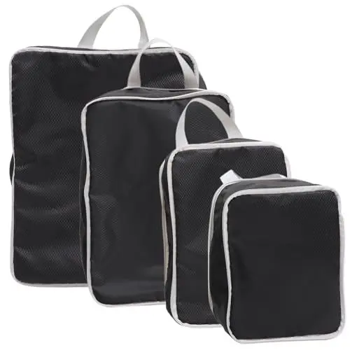 Produktbild: CANIGHT 4 Stücke Reise Verpackung Würfel Kompression Verpackung Würfel Windel Tasche Für Reise