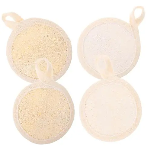 Produktbild: CANIGHT 4 Stück Gesichtspeeling-pads Gesichtsluffa-peeling Reinigungspads Gesicht Für Frauen