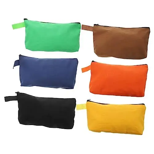 Produktbild: CANIGHT Werkzeugaufbewahrungstasche Aus Canvas Organizer Mit Reißverschluss Tasche Für Werkzeuge Robust Und Waschbar Mit Griff Für Einfachen Transport