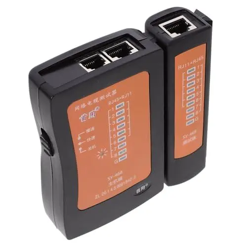 Produktbild: CANIGHT Abs Netzwerkkabel Testgerät Kabeltester Ethernet Kabeltester Kabeltester Elektronisch Schwarz