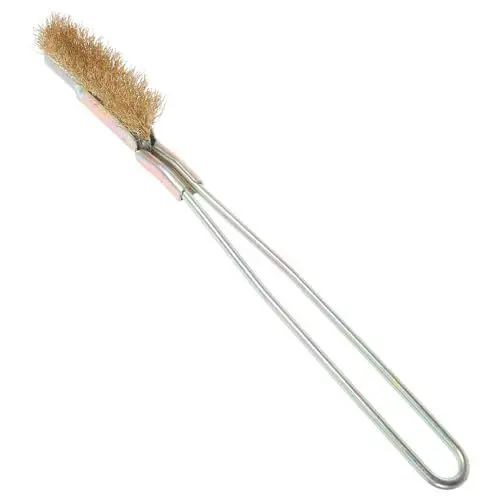 Produktbild: CANIGHT Reinigung Draht Messer Bürste Draht Reinigungsbürste Bürste Behandeln Reinigungsbürste Aus Metall Rostentfernungsbürste Grill Reinigungswerkzeug Grillrost-reinigungsbürste Golden Kupferkabel