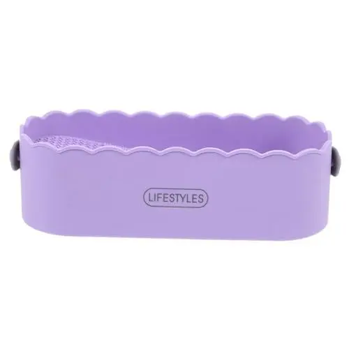 Produktbild: CANIGHT Kasten Für Make-up-pinsel Make-up-pinselreiniger Für Frauen Make-up-pinsel-trockenhalter Reiniger Für Kosmetikpinsel Sauberer Behälter Thermoplastisches Gummi