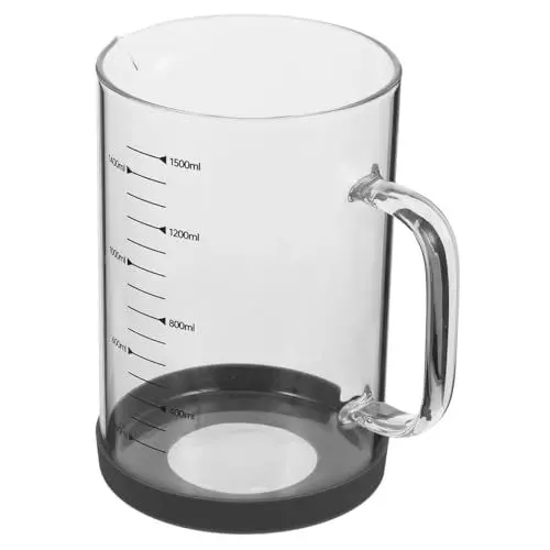Produktbild: CANIGHT Messbecher Aus Glas Praktisch Für Espresso Mit Henkel Vielseitig Für Flüssigkeiten