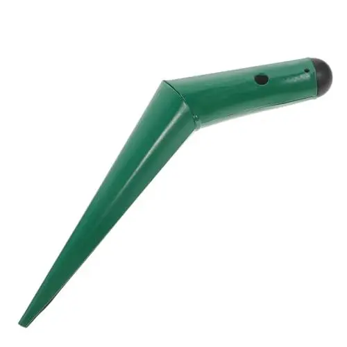 Produktbild: CANIGHT Sämlingsgrabenwerkzeuge Bodengräber Gartenbedarf Dibbler-gartengerät Gartenzubehör Gartenhandwerkzeug Hausbedarf Locher Für Den Garten Praktisches Pflanzwerkzeug Green Manganstahl