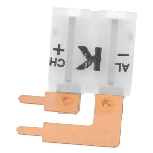 Produktbild: CANIGHT Thermoelement Stecker Thermoelementstecker Typ K Thermoelementadapter Typ K Thermoelementverbindung thermoelement typ k kabelverbinder K-Stecker-Adapter K-Typ-Stecker Plastik Weiß