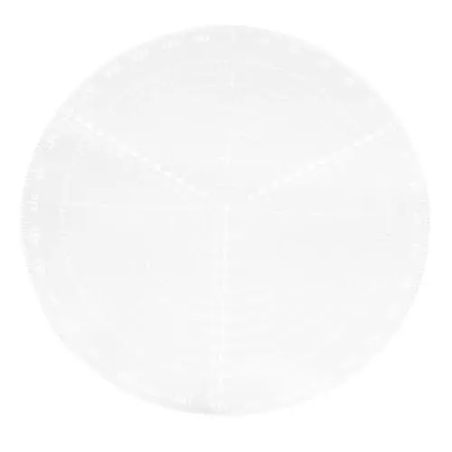 Produktbild: CANIGHT Zentrumsfinder Für Kreise Mittelpunktfinder Aus Acryl Kreiszeichnen Werkzeug Mittelpunktlineal Für Holzbearbeitung Präzise Mittelpunktfindung