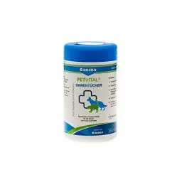 Produktbild: Canina 74112 0 Petvital Ohrentücher, 120 Stück (1er Pack)