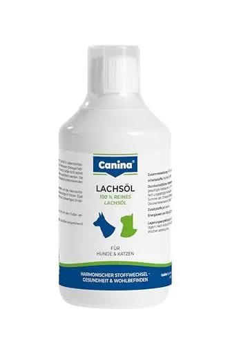 Produktbild: Canina Lachsöl, 500 g