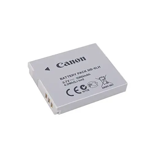 Produktbild: Canon 8724B001 Akku NB-6LH in grau für Canon PowerShot Serie