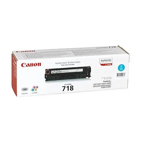 Produktbild: Canon 718 C original Toner Cian für ISensys Laserdrucker