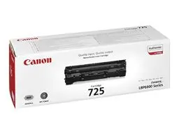 Produktbild: Canon 725 original Toner Schwarz für ISensys Laserdrucker