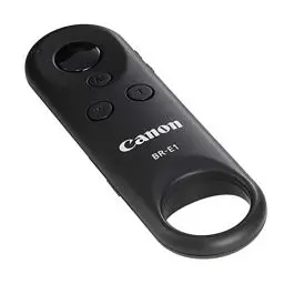 Produktbild: Canon BR-E1 Kabelloser Fernauslöser für EOS Kamera Modelle (Bluetooth, 5m Reichweite, Fernsteuerung, Auslöser für Foto und Video, Drahtloser Selbstauslöser) Camera Remote Control Schwarz