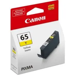 Produktbild: Canon CLI-65 Y Tinte gelb, 12,6 ml Druckertinte für PIXMA Tintenstrahldrucker ORIGINAL