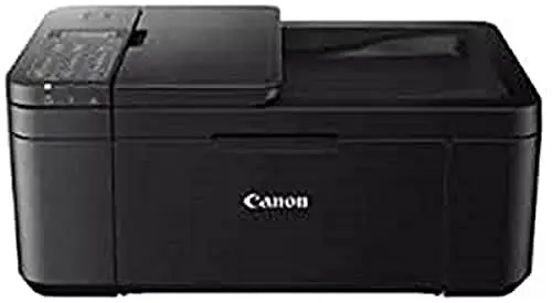 Produktbild: Canon Farbtintenstrahldrucker PIXMA TR4650 Multifunktionsgerät DIN A4 (Scanner, Kopierer, Drucker, Fax, 4800 x 1200 DPI, LCD, WLAN, USB, Apple AirPrint, PIXMA Cloud Link, ADF Duplexdruck) schwarz