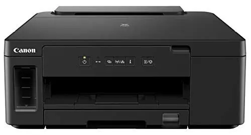 Produktbild: Canon PIXMA GM2050 MegaTank Drucker nachfüllbarer schwarzweiß Tintenstrahl Bürodrucker DIN A4 (WLAN, USB, LAN, Duplexdruck, 2 Papierzuführungen, hohe Reichweite, niedrige Seitenkosten), schwarz