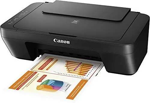 Produktbild: Canon PIXMA MG2555S Drucker Farbtintenstrahl Multifunktionsgerät DIN A4 (Scanner, Kopierer, USB, 4.800 x 600 dpi) schwarz