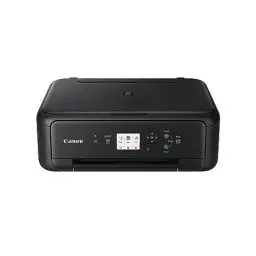 Produktbild: Canon PIXMA TS5150 Drucker Farbtintenstrahl Multifunktionsgerät DIN A4 (Scanner, Kopierer, Farbdisplay, 4.800 x 1.200 dpi, USB, WLAN, Duplexdruck, 2 Papierzuführungen) schwarz