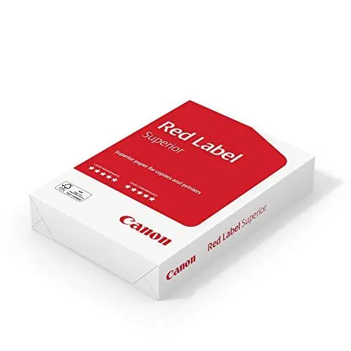 Produktbild: Canon Red Label 99822064 Superior High White 2-fach gelocht FSC A4 80 g/m² (1 x 500 Stück) Kopier-/Laser- und Tintenstrahldrucker-Papier, 99822064
