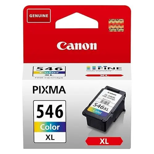 Produktbild: Canon Tinte - CL-546XL Original Drucker Farbtintenpatrone C/M/Y mit hoher Reichweite - Druckt bis zu 300 A4-Seiten (1 x druckerpatrone)