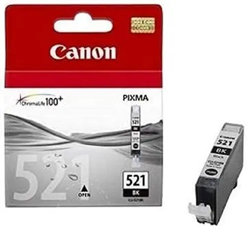 Produktbild: Canon Tintenpatrone CLI-521 BK - schwarz 9 ml - Original für Tintenstrahldrucker