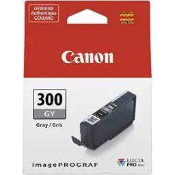 Produktbild: Canon Tintenpatrone PFI-300GY - grau 14,4 ml - Original für Tintenstrahldrucker