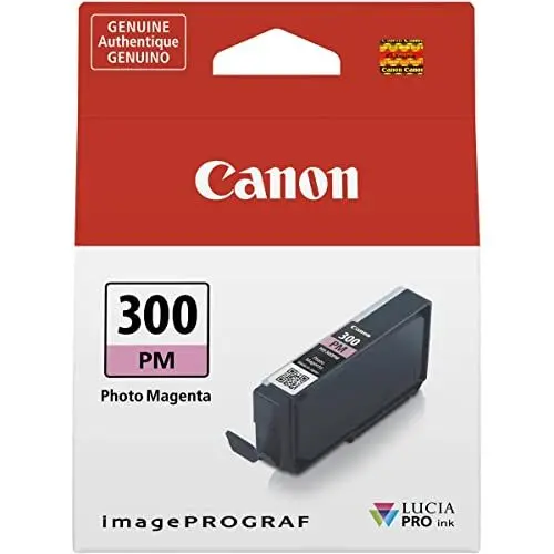 Produktbild: Canon Tintenpatrone PFI-300M - magenta 14,4 ml - Original für Tintenstrahldrucker
