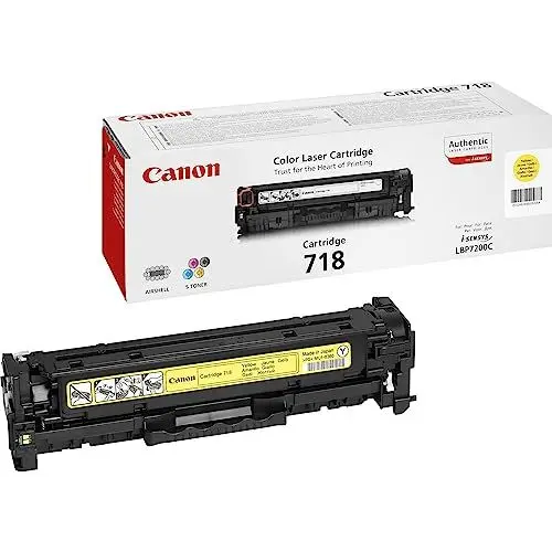 Produktbild: Canon Toner Cartridge 718 Y - gelb - Standard 2659B002