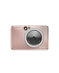Produktbild: Canon Zoemini S2 Mini Sofortbildkamera + Fotodrucker mobil tragbar unterwegs Hosentasche (Fotodruck 5x7,6 cm, kabelllos, eingebauter Akku, Canon App, Bluetooth) roségold (+ 10er Zink Druck-Set)