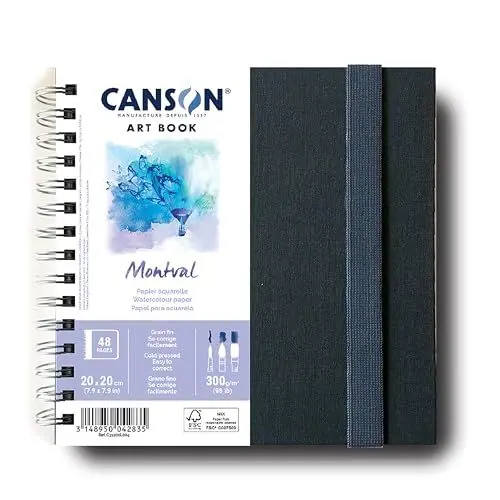 Produktbild: Canson C31200L004 Aquarellpapier, Papier, weiß