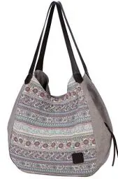 Produktbild: Canvas Shopper Bag Damen Handtasche Einkaufstasche mit Große Kapazität