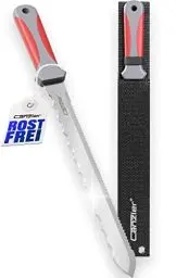Produktbild: Canzler Dämmstoffmesser - Länge 420mm - rostfreie 280mm Klinge - rutschfester 2 Komponenten Kunststoffgriff - inkl. Etui, zur sicheren Aufbewahrung