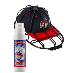 Produktbild: Cap Buddy & Cap Washer das Wunder-Waschmittel mit Bürstenkopf zur Basecap Reinigung in Spülmaschine für alle Herren Golf Kappen wie New Era Flexfit mit gebogenem oder geradem Schirm
