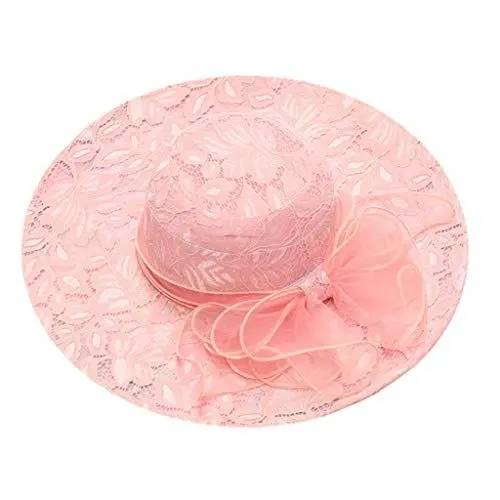 Produktbild: Cap Herren Blau Rot Braut Fascinator Hut Tee Hochzeit Damen Baseballmützen Cap Kurzer Schirm (Pink, One Size)