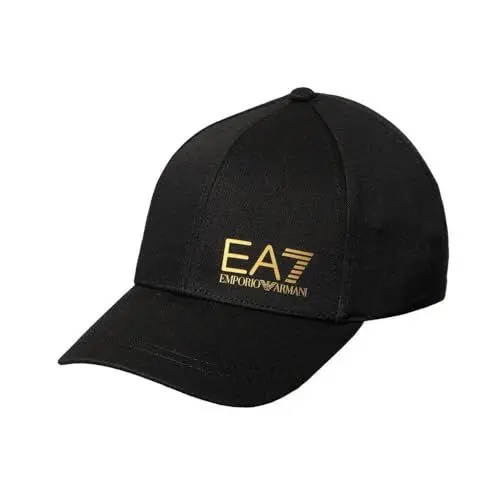 Produktbild: Cappello unisex Emporio Armani EA7 baseball hat black/ gold C25EA04 7X000005 AF11989 M