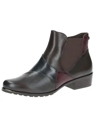 Produktbild: CAPRICE Damen Stiefeletten mit Absatz mit Reißverschluss Elegant, Mehrfarbig (Multi Nappa), 36.5 EU