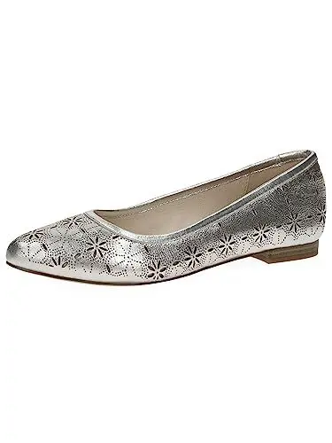 Produktbild: Caprice Damen 9-9-22101-20 Ballerina, Pearl METALLIC, 37 EU