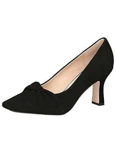 Produktbild: Caprice Damen 9-9-22420-20 Pumps, Black Suede, 37 EU