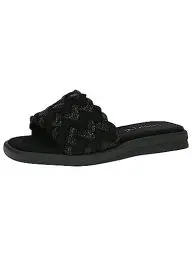 Produktbild: Caprice Damen 9-9-27105-20 Pantolette Flach, Black Suede, 39 EU