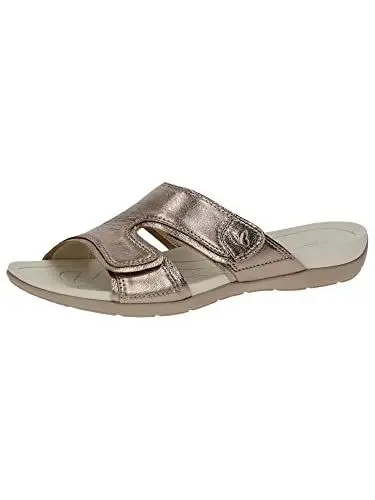 Produktbild: Caprice Damen 9-9-27107-20 Pantolette Flach, Taupe METALLIC, 37 EU