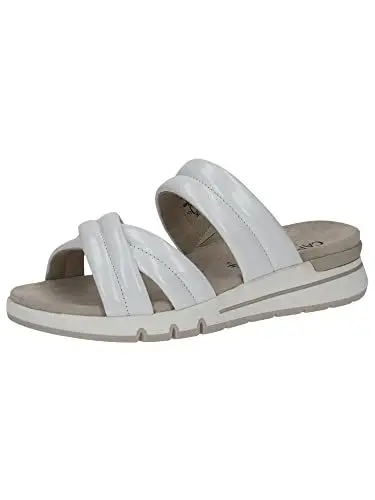 Produktbild: Caprice Damen 9-9-27251-20 Pantolette Flach, White Naplak, 36 EU Weit