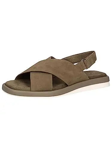 Produktbild: Caprice Damen 9-9-28102-20 Sandale Flach, Cactus Suede, 39 EU