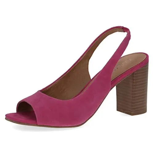 Produktbild: Caprice Damen 9-9-28304-20 Sandale Absatz, Fuchsia Suede, 38 EU Schmal