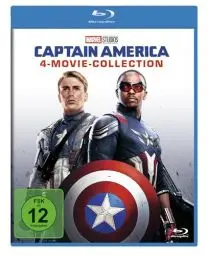Produktbild: Captain America - 4-Movie-Collection (Blu-ray)