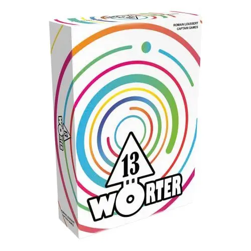 Produktbild: Captain Games | 13 Wörter | Partyspiel | Ratespiel | 2-8 Spieler | Ab 8+ Jahren | 20 Minuten | Deutsch