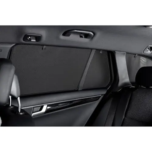 Produktbild: CAR SHADES Satz kompatibel mit Volkswagen Golf VIII Variant 2020- (6-teilig), Schwarz