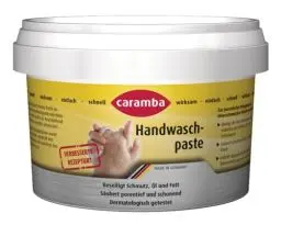 Produktbild: Caramba Hand Clean Medium, Handwaschpaste für Werkstatt und Garage, pH-hautneutrale Reinigung, Dermatologisch getestet, Biologisch abbaubar, 500 ml