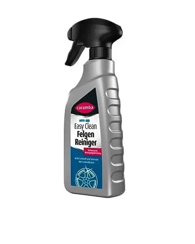 Produktbild: Caramba Easy Clean Felgen Reiniger, für Alu-, Stahl-, Chrom- und lackierte Felgen, Entfernt Schmutz ohne Bürsten, Säurefrei und pH-neutral, 500 ml