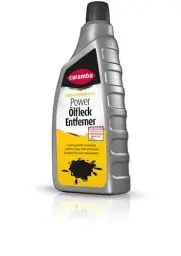 Produktbild: Caramba Power Ölfleck Entferner, Beseitigt Ölflecken auf Pflastersteinen, Betonstein, Textilien und mehr, für Garagenböden geeignet, Gel-Struktur, 1 l